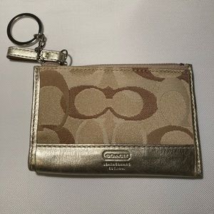 Coach coin wallet